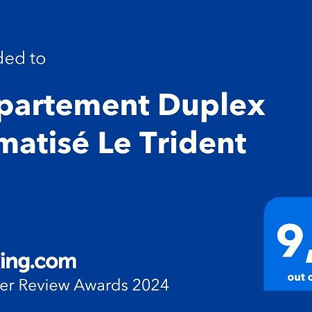Appartement Duplex Climatise Le Trident 생트마리들라메르 외부 사진
