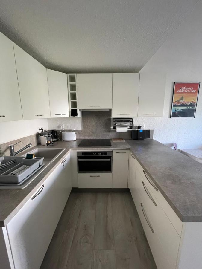 Appartement Duplex Climatise Le Trident 생트마리들라메르 외부 사진