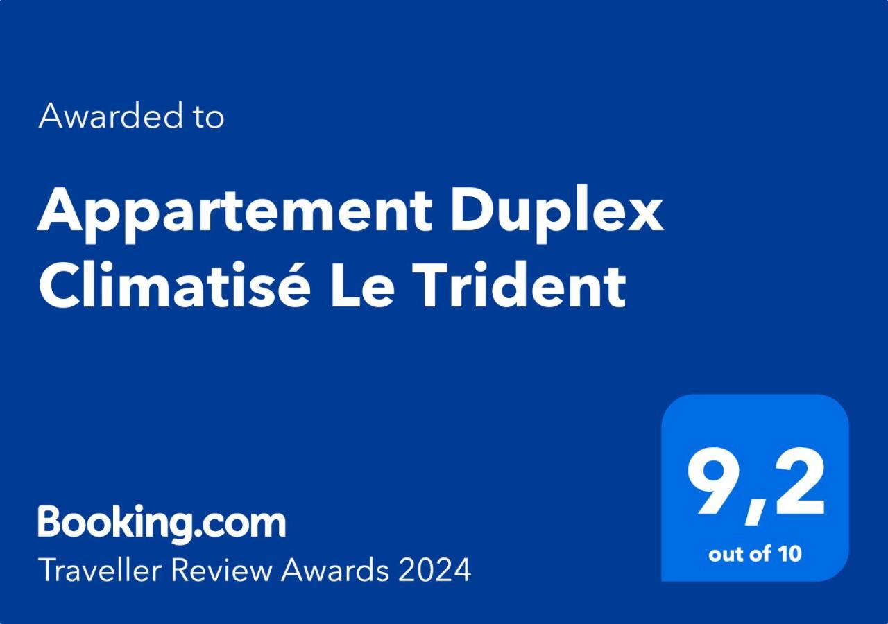 Appartement Duplex Climatise Le Trident 생트마리들라메르 외부 사진
