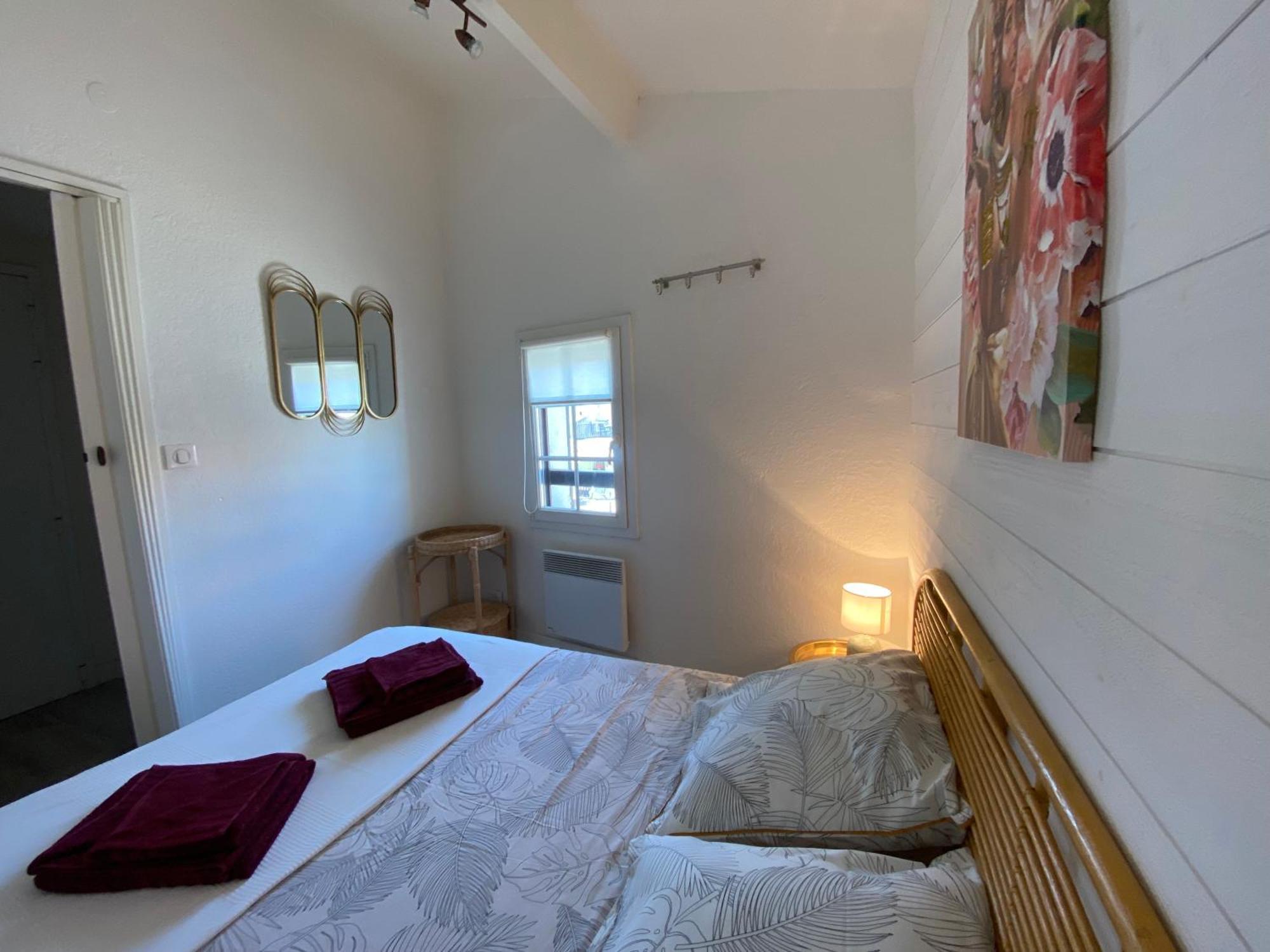Appartement Duplex Climatise Le Trident 생트마리들라메르 외부 사진