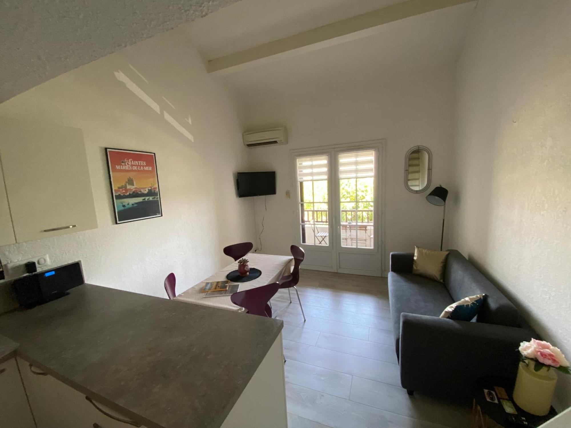 Appartement Duplex Climatise Le Trident 생트마리들라메르 외부 사진